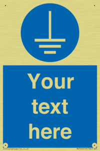 Custom Connect to Earth Sign